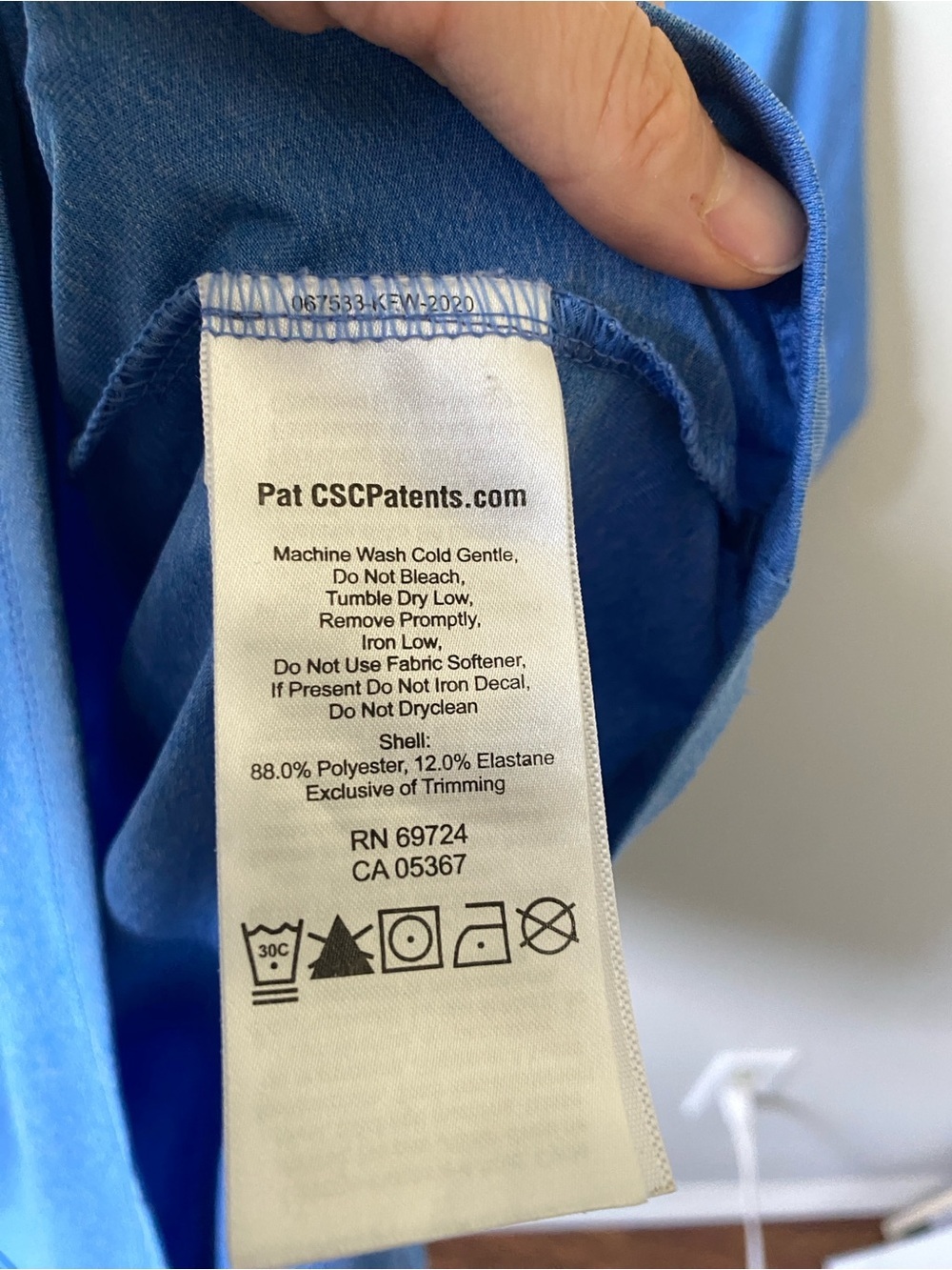 COLUMBIA Blue Short Sleeve Activewear t-shirt M - Picture 4 of 8